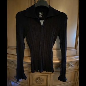 INC black long sleeve sweater with tags M